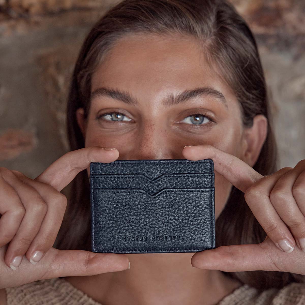 Together For Now Wallet - Midnight Blue