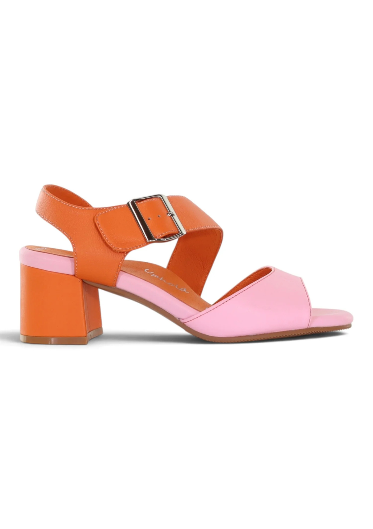 Minx Surprise Heel - Pale Pink / Orange
