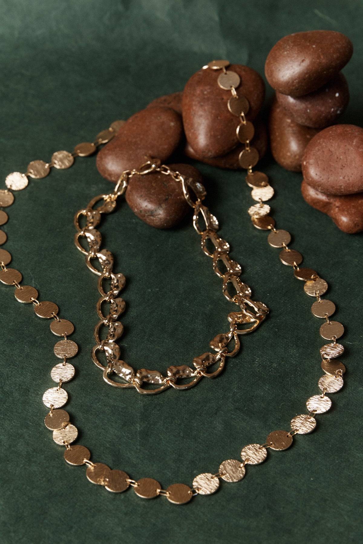Eb + Ive Tala Token Necklace - Gold