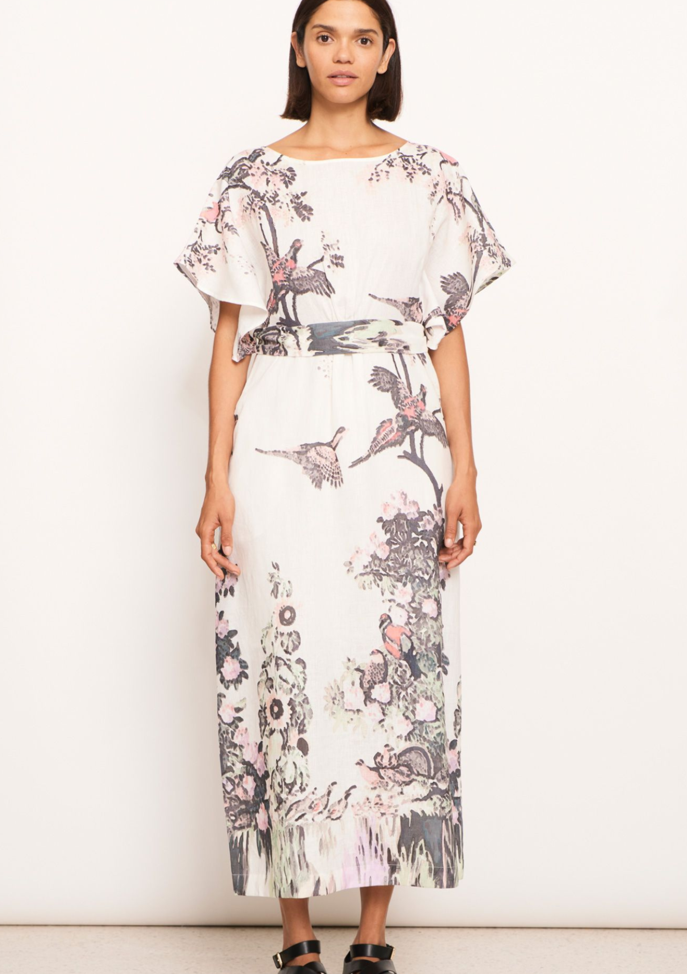 Tambi Tie Dress - Tambi Print