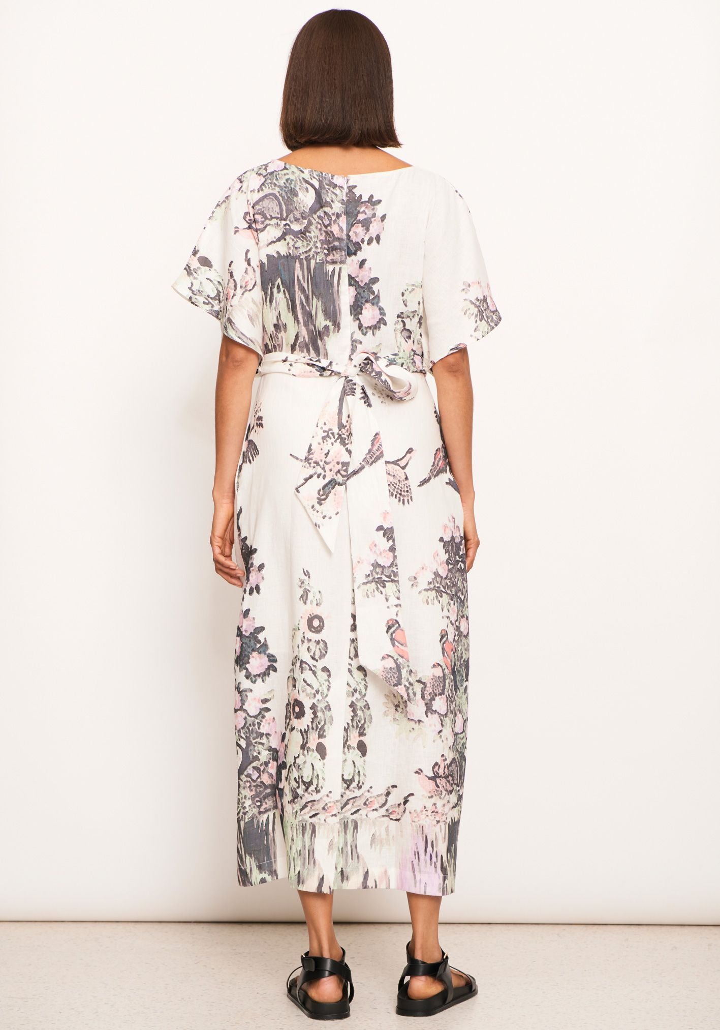 Tambi Tie Dress - Tambi Print