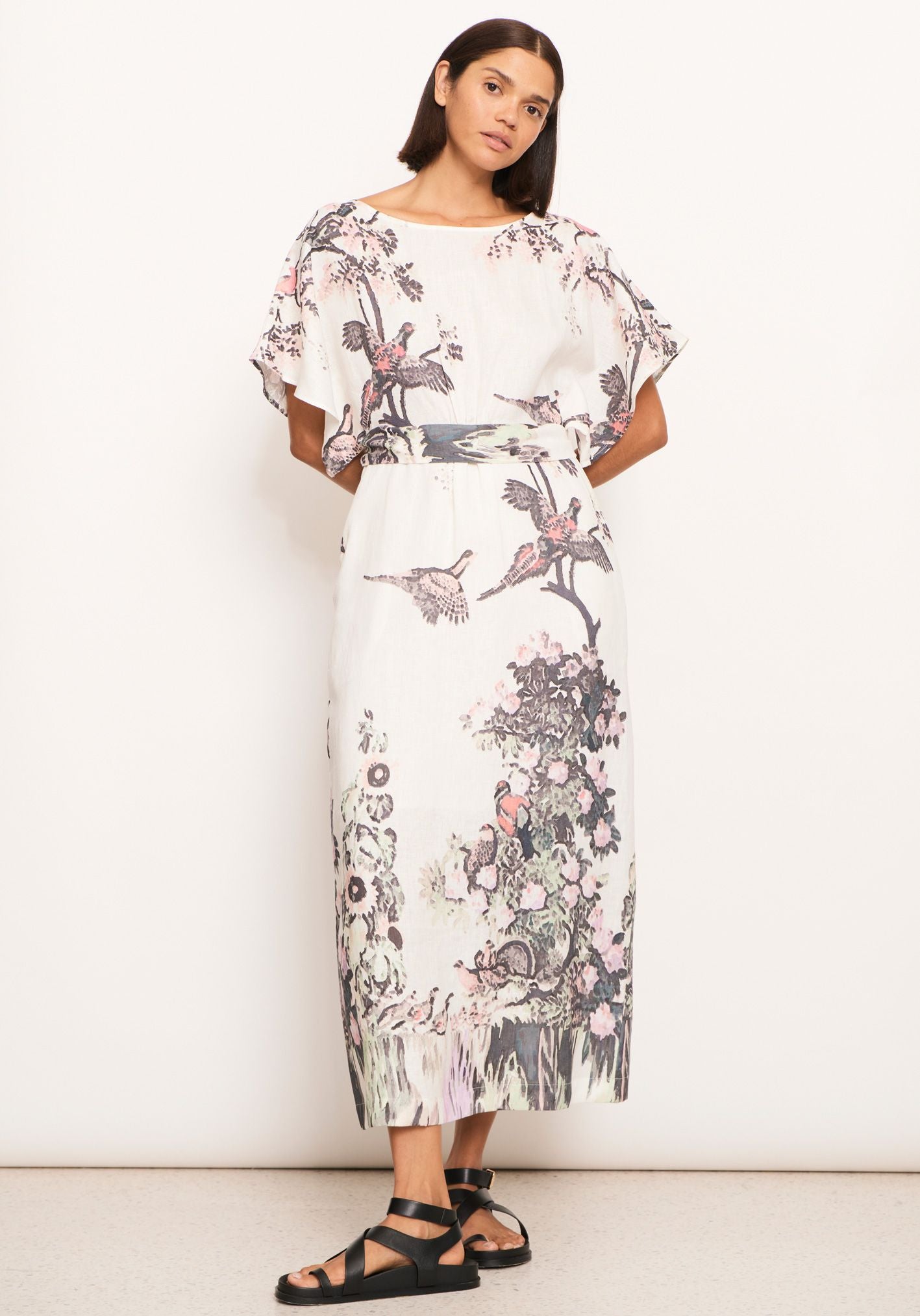 Tambi Tie Dress - Tambi Print