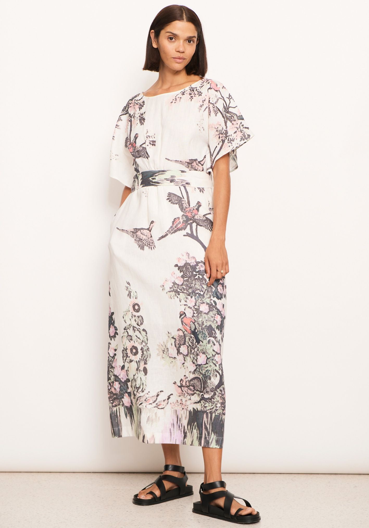 Tambi Tie Dress - Tambi Print