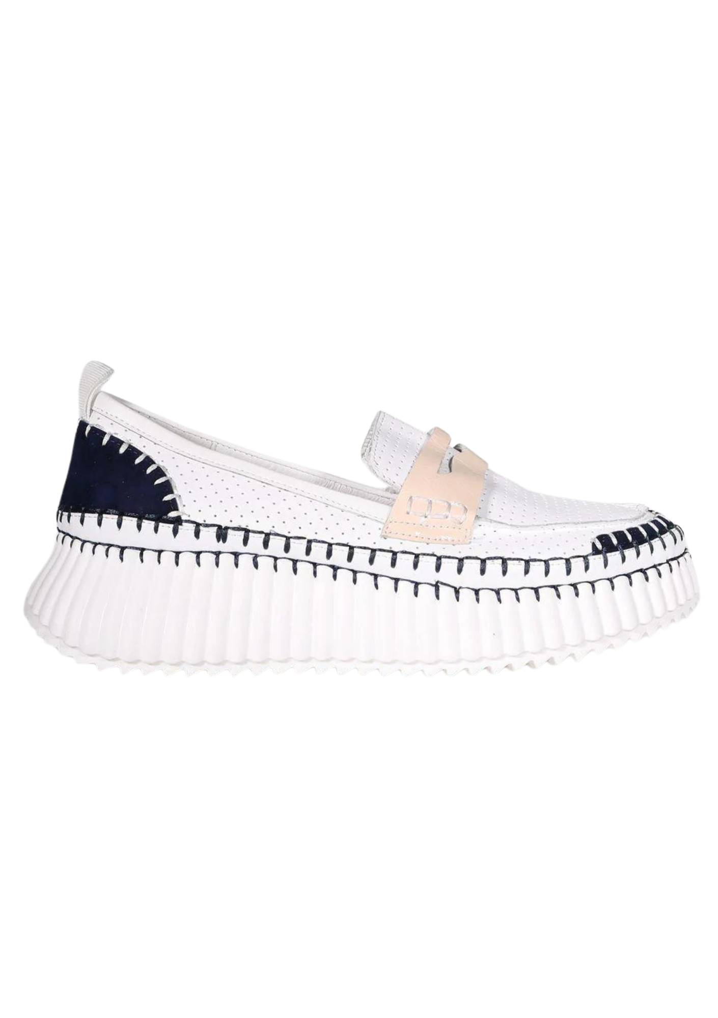 Tide Slip On Sneaker - Blonde / Ink Perf