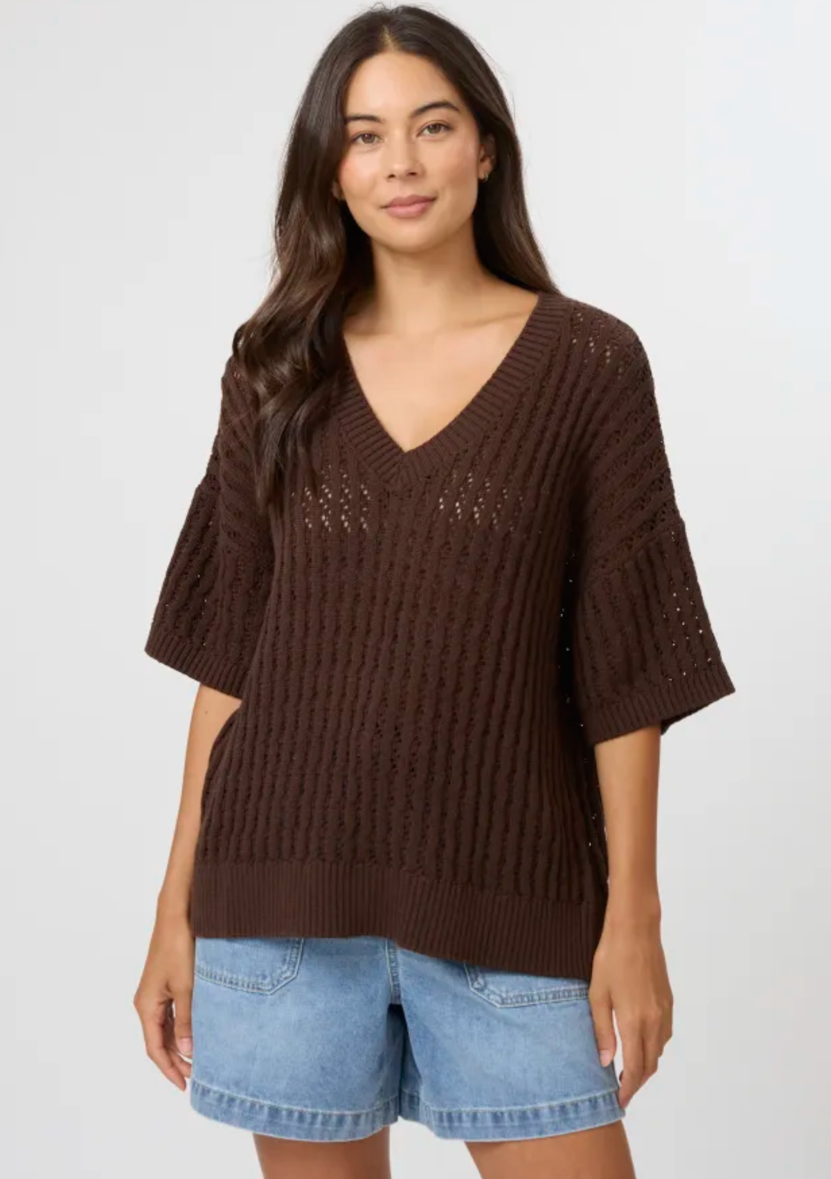 Stella + Gemma Tierra Knit - Coffee Bean