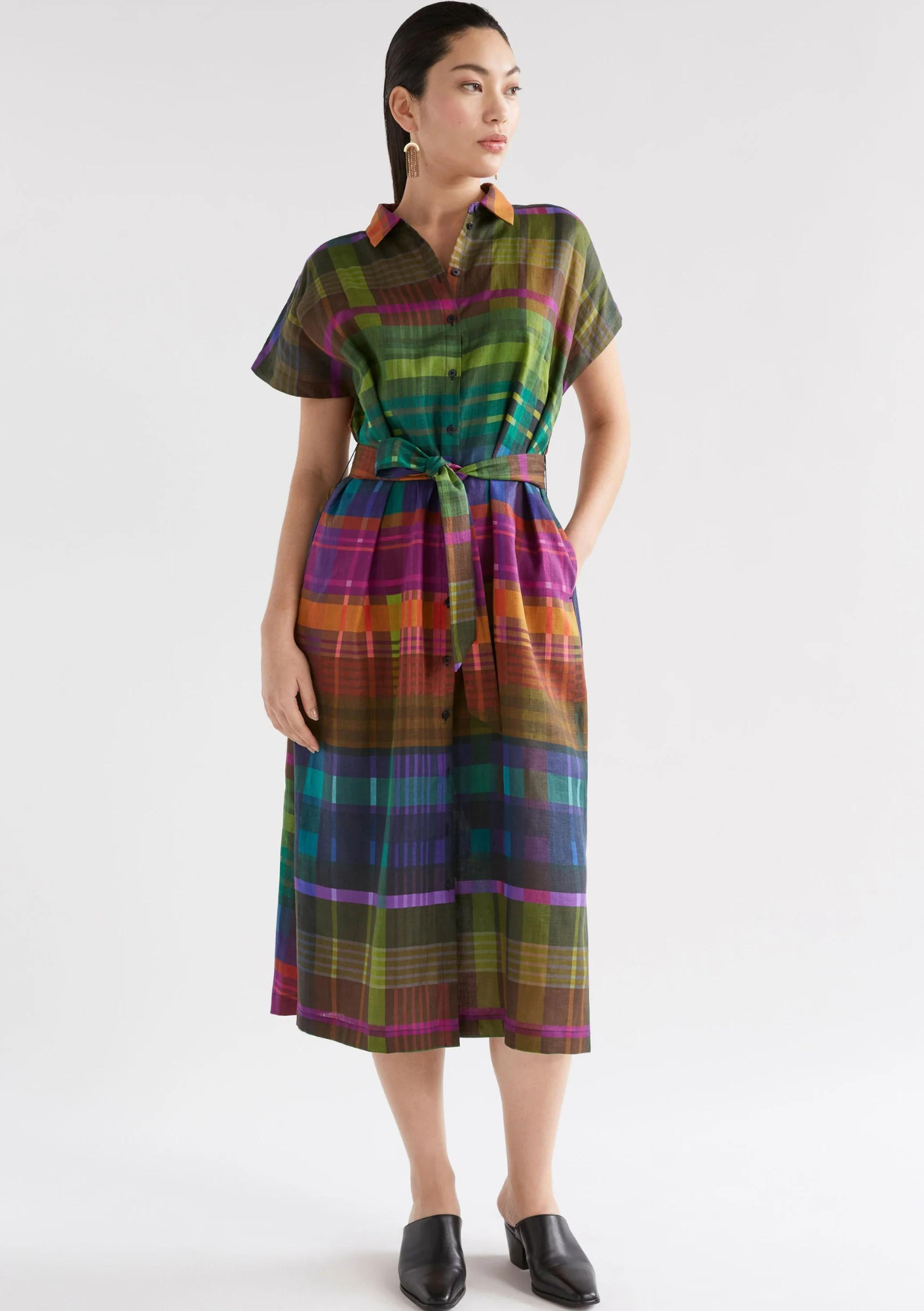 Tilko Shirt Dress - Elodi Print