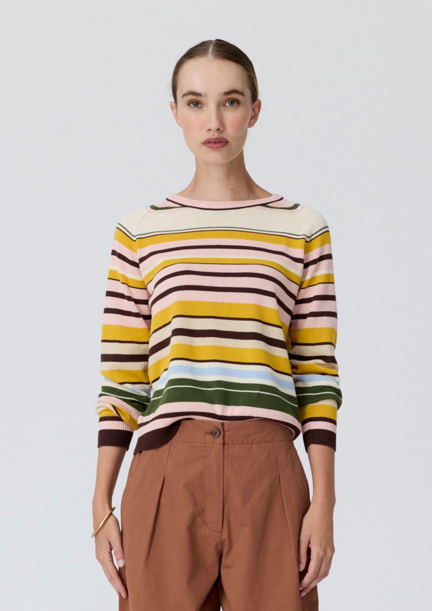 Tiller Multistripe Knit - Pink Stripe COMING SOON