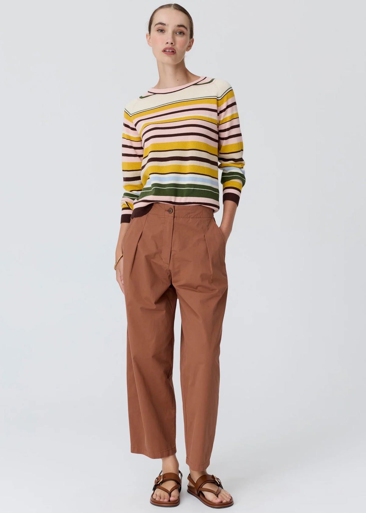 Tiller Multistripe Knit - Pink Stripe COMING SOON