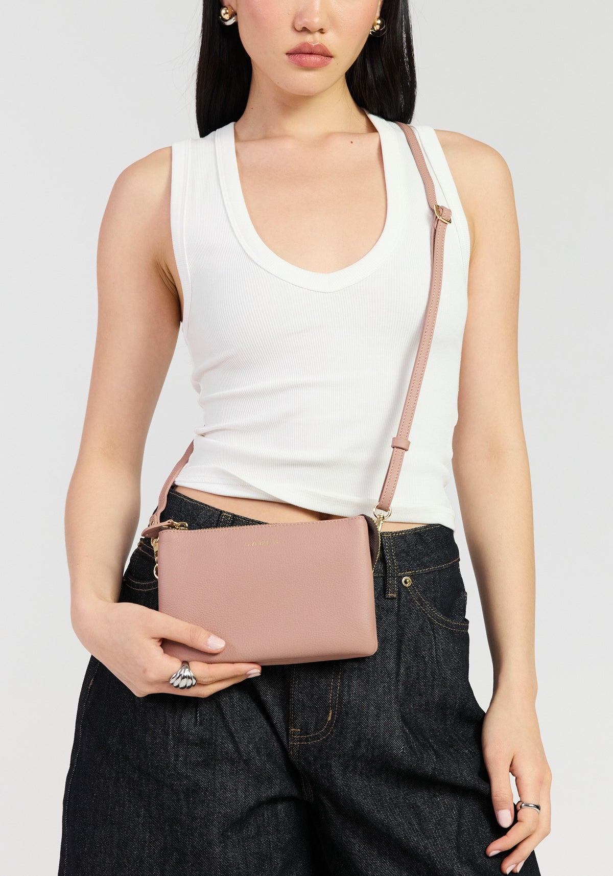 Saben Tilly Crossbody Bag - Rosewater