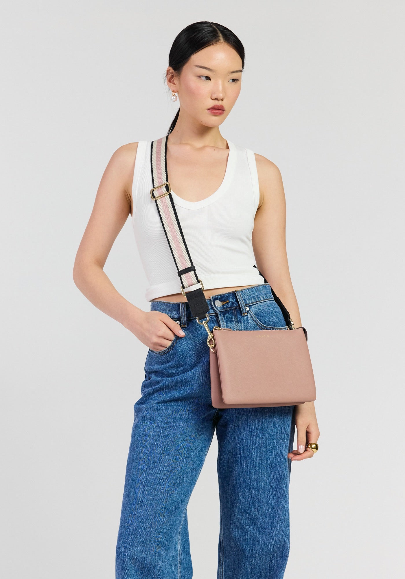 Tilly's Big Sis Crossbody Bag - Rosewater