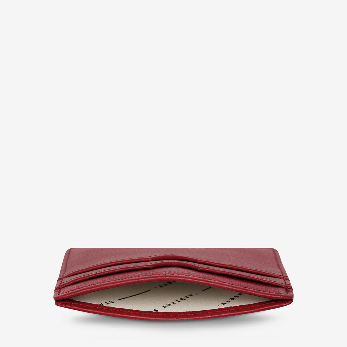 Status Anxiety Together For Now Wallet - Rouge