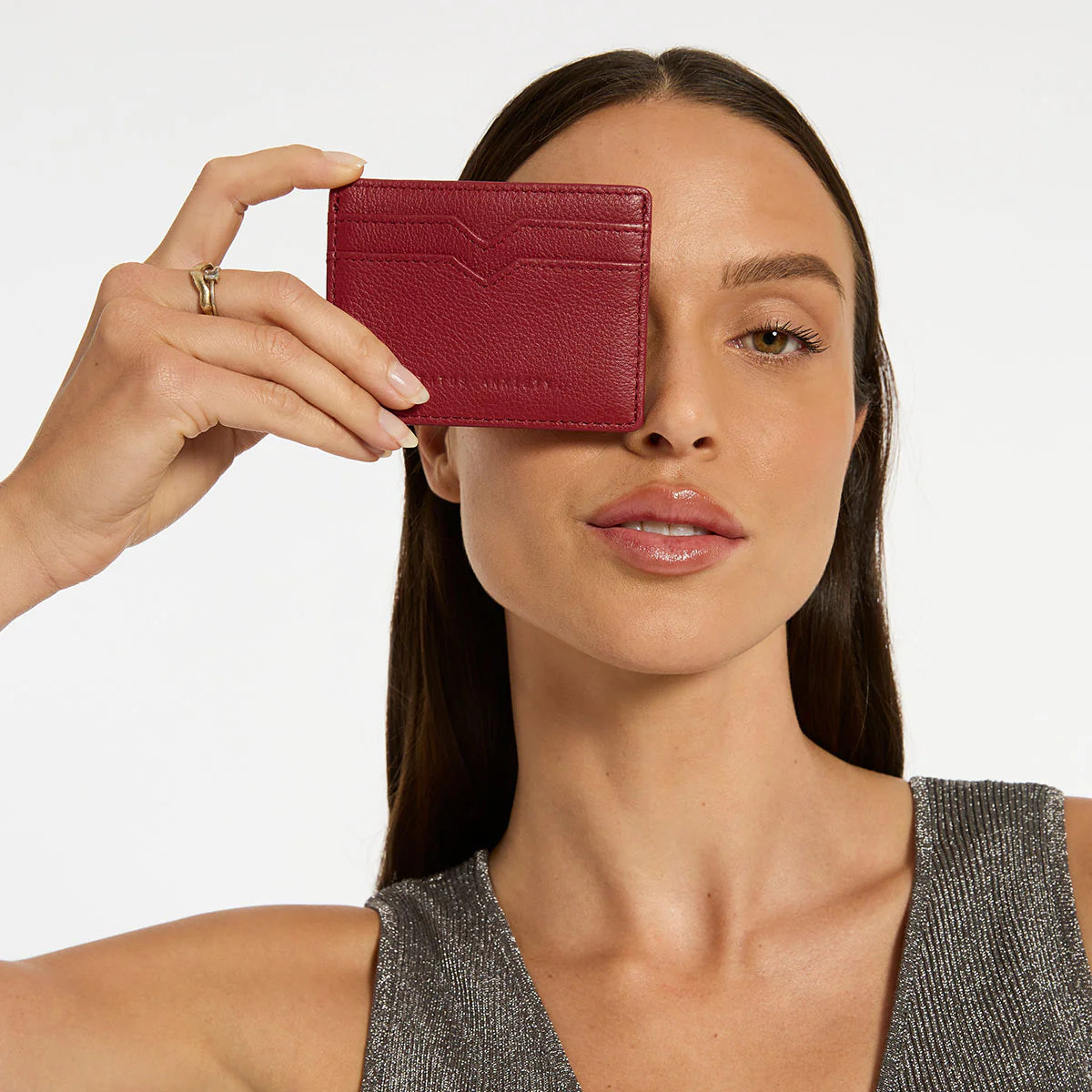 Status Anxiety Together For Now Wallet - Rouge