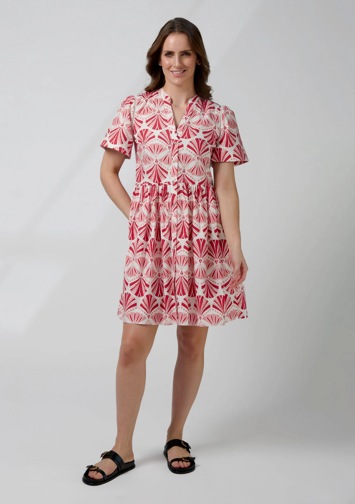 Stella + Gemma CLEARANCE Toni Dress - Sorbet in Sicily
