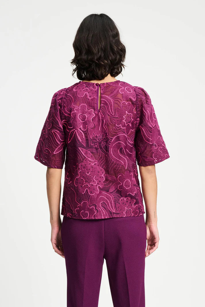 Pom Amsterdam Top - Dashing Plum
