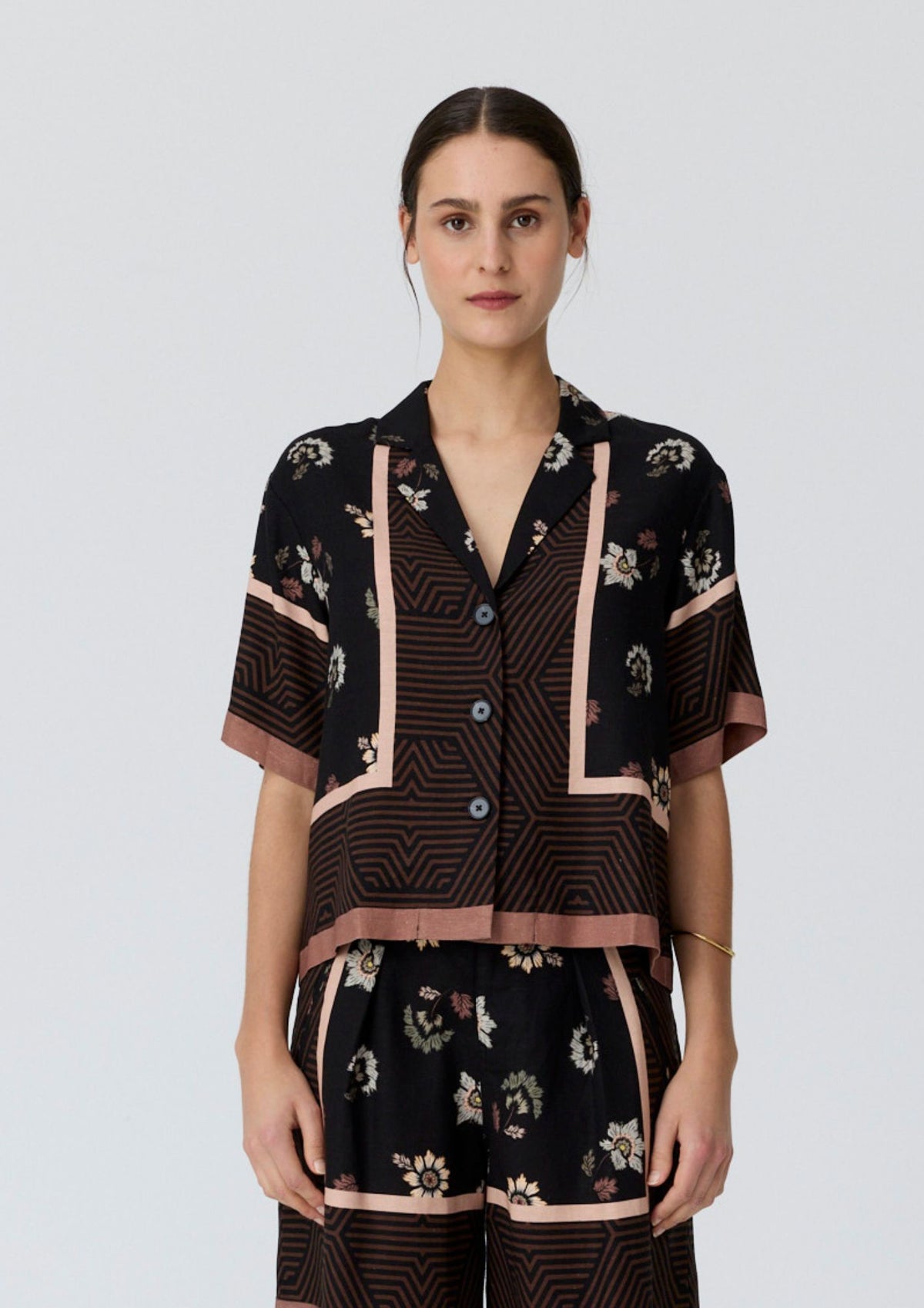 Trellis Shirt - Trellis Scarf Print COMING SOON