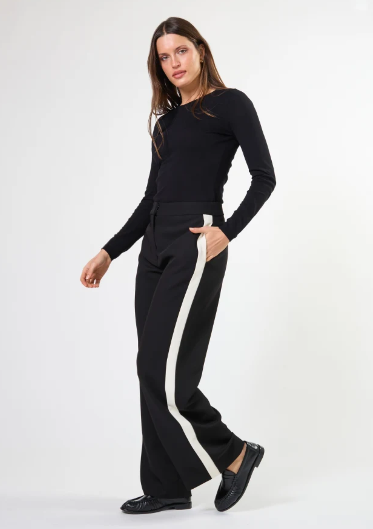 Stella + Gemma Tux Pant - Black