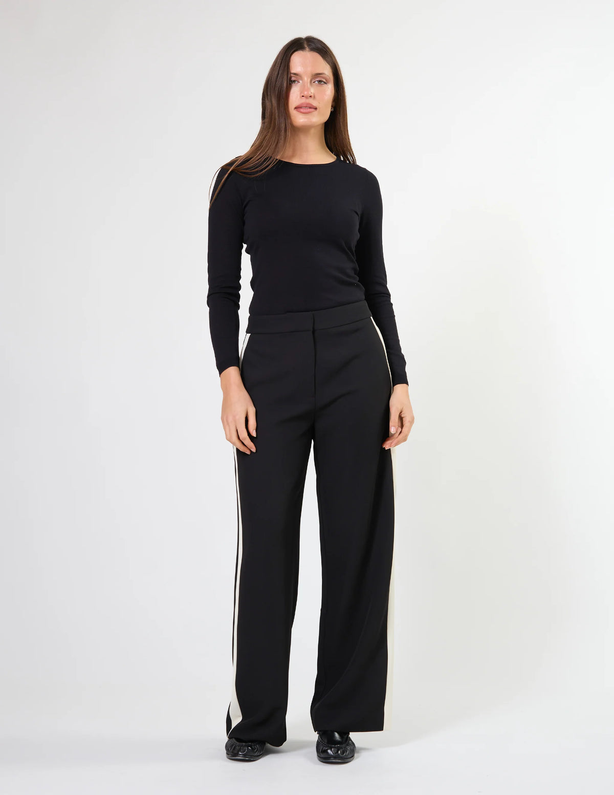 Stella + Gemma Tux Pant - Black