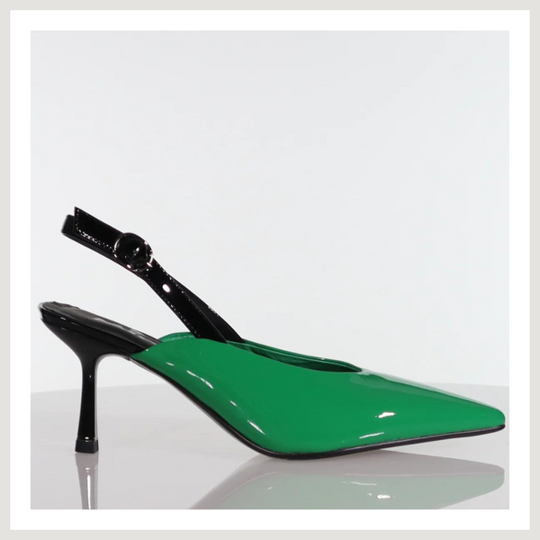 Kelly green pumps sales
