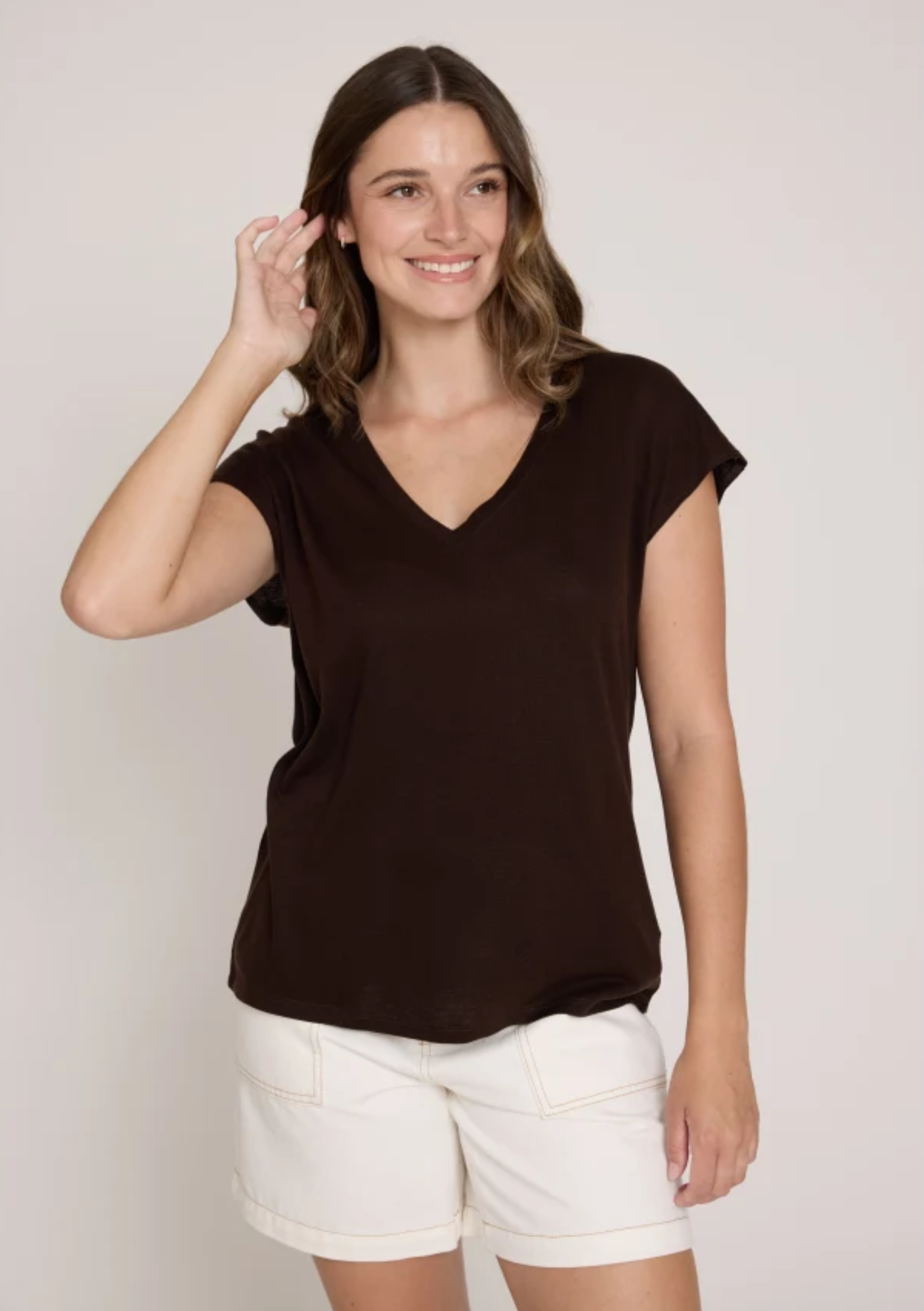 Victor T Shirt - Chocolate