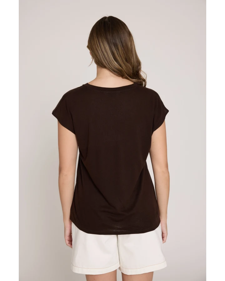 Victor T Shirt - Chocolate