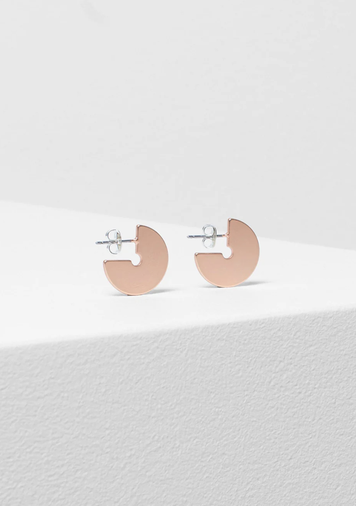 Elk Vivi Earring - Rose Gold Matte