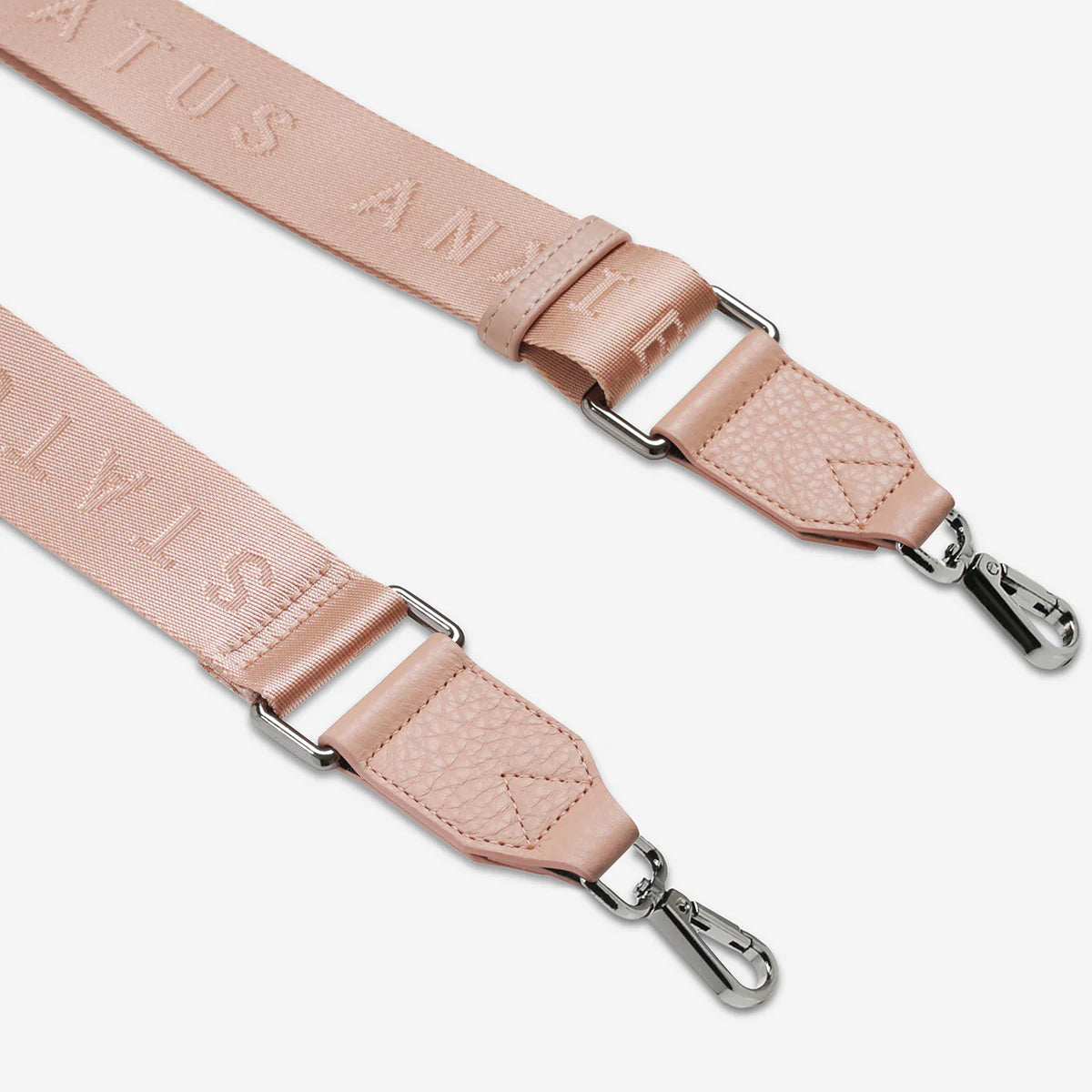 Status Anxiety Web Strap - Dusty Pink