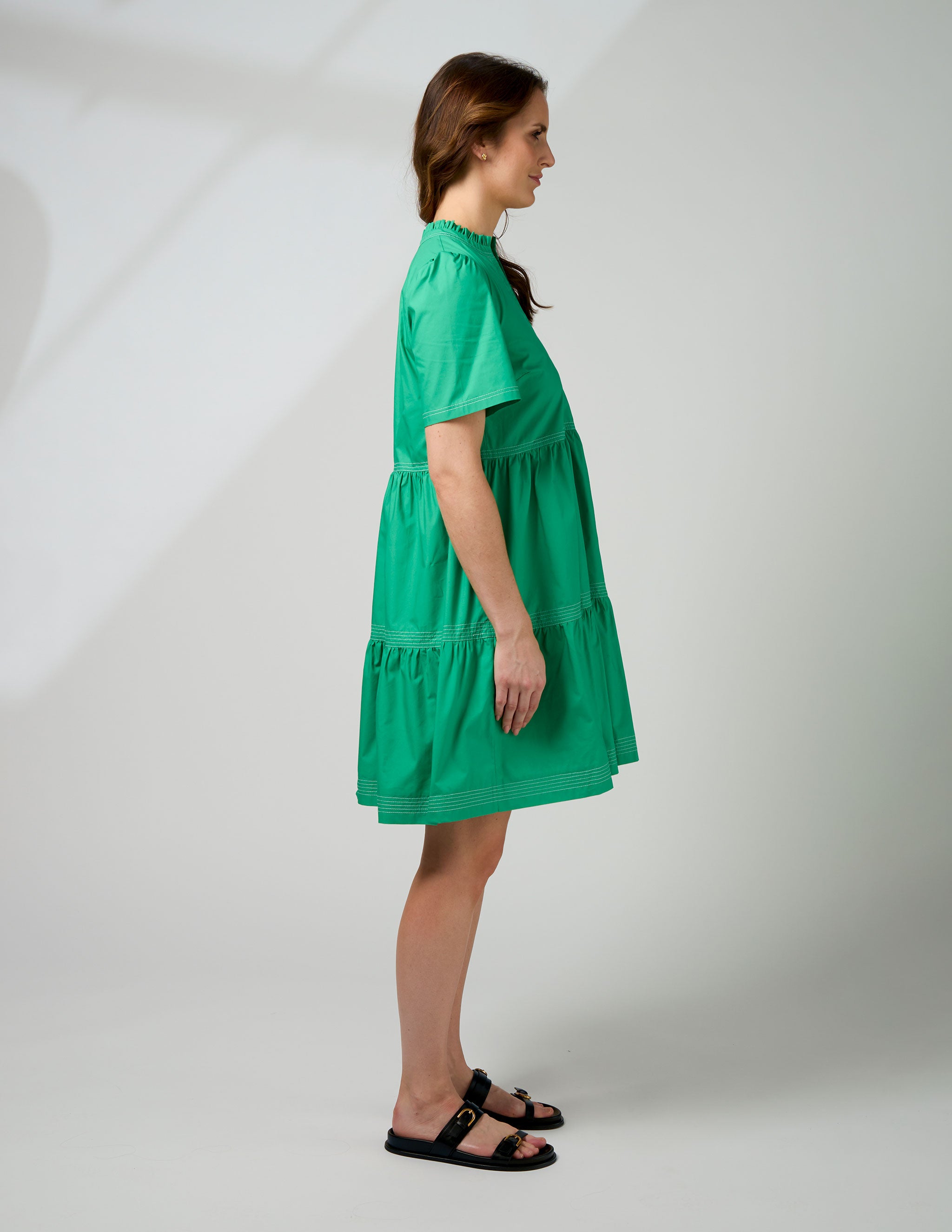 Willa Dress - Emerald