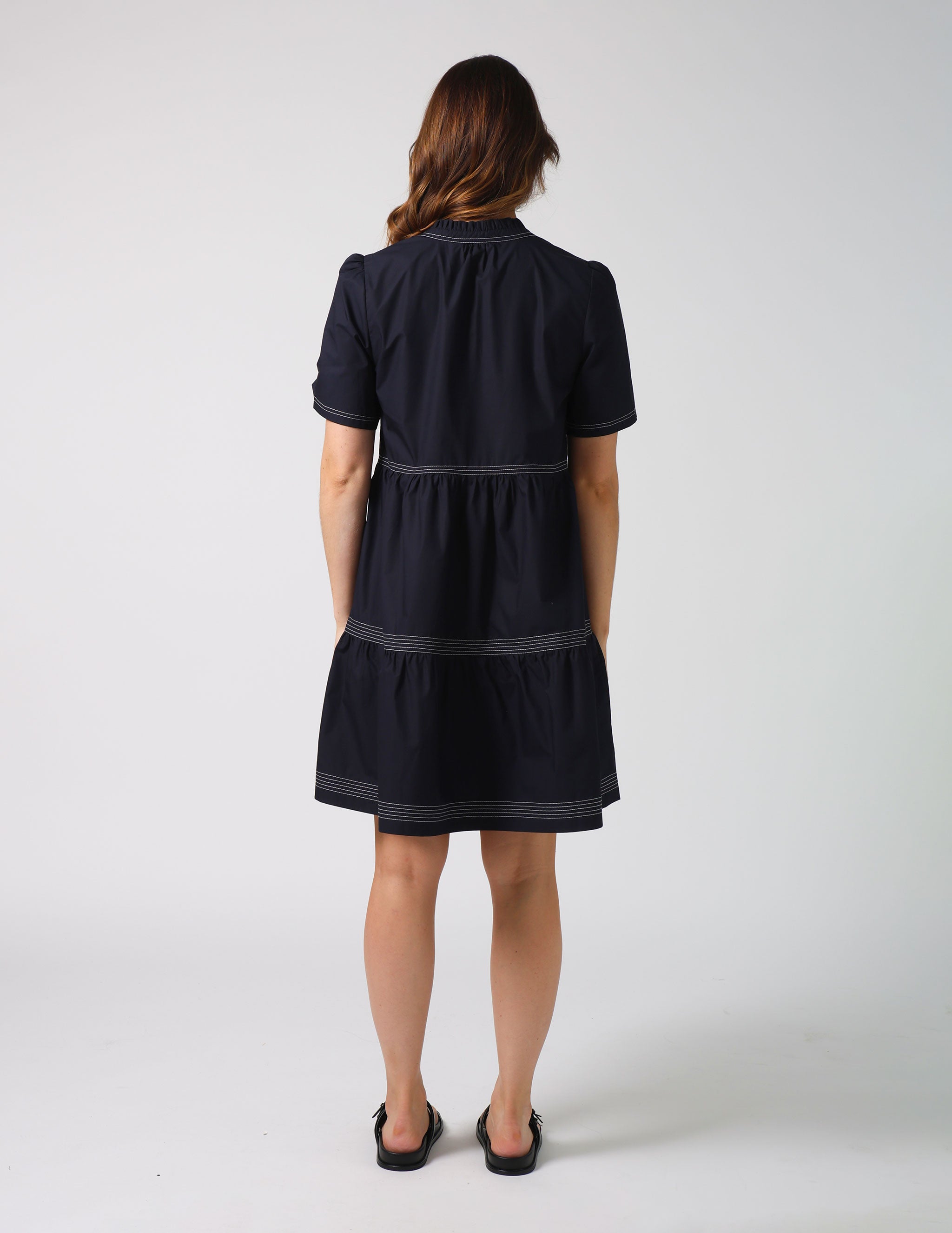Willa Dress - Navy