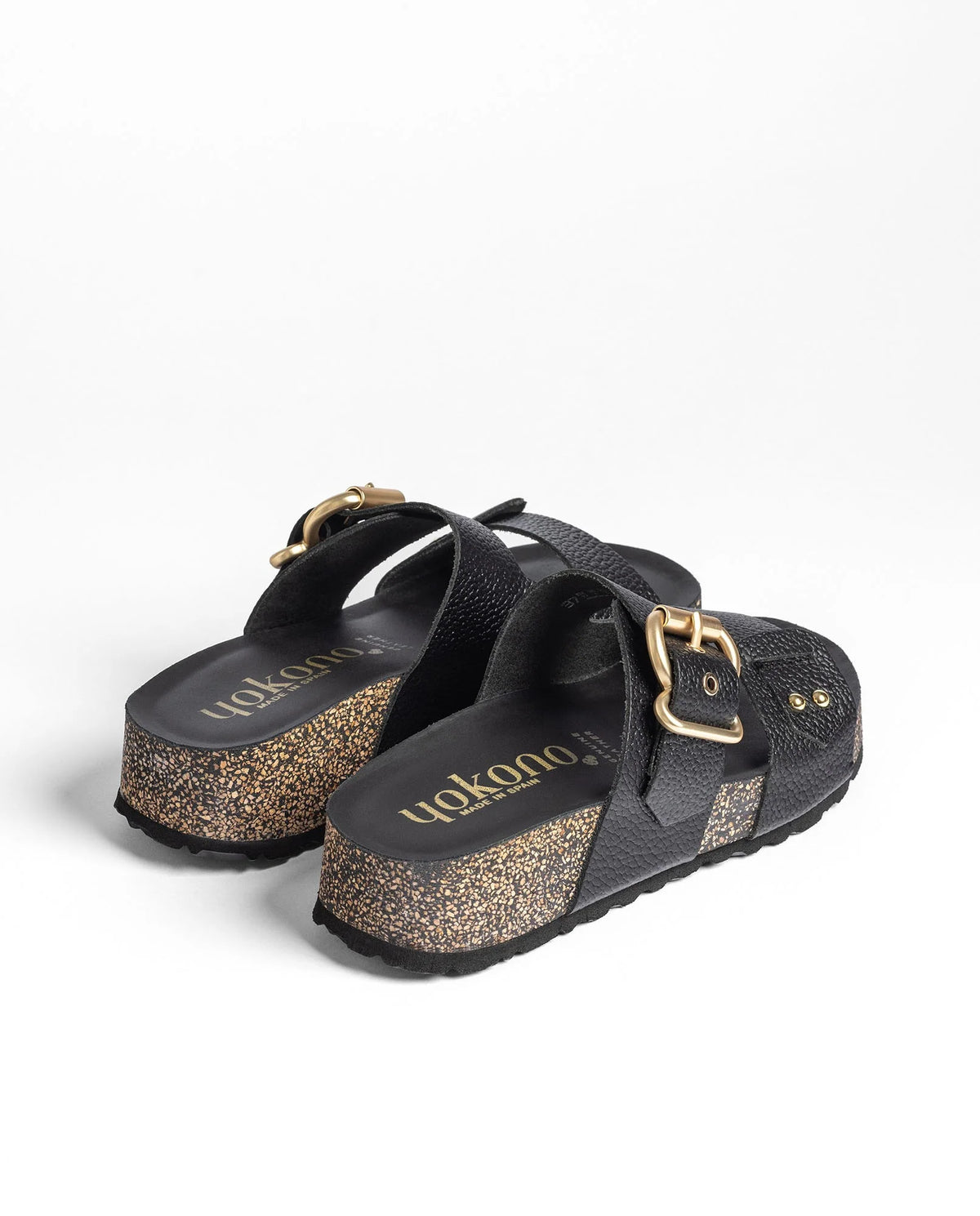 Yokono Wiwi Platform Sandal - Opak Negro