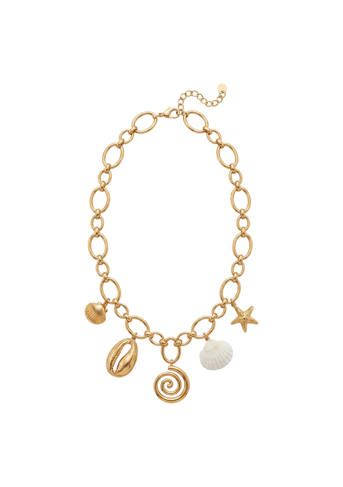 Zambezi Charm Necklace - Shell