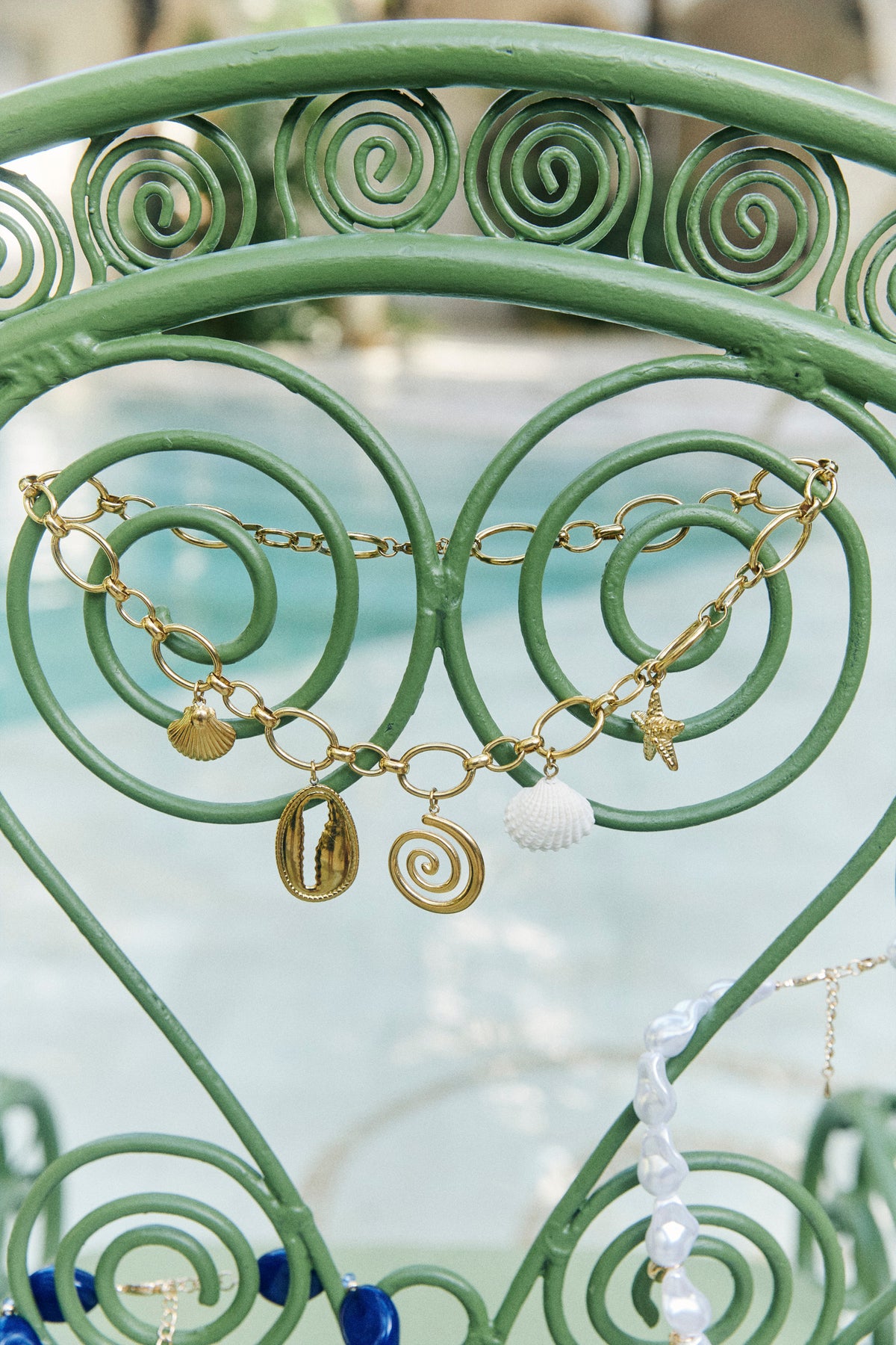 Haven Zambezi Charm Necklace - Shell