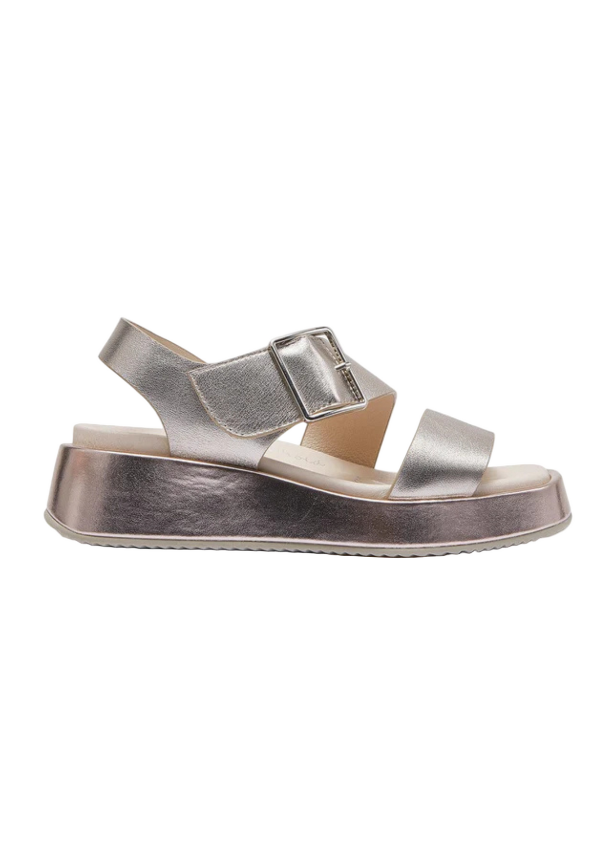 Minx Zen Sandal - Platinum Metallic
