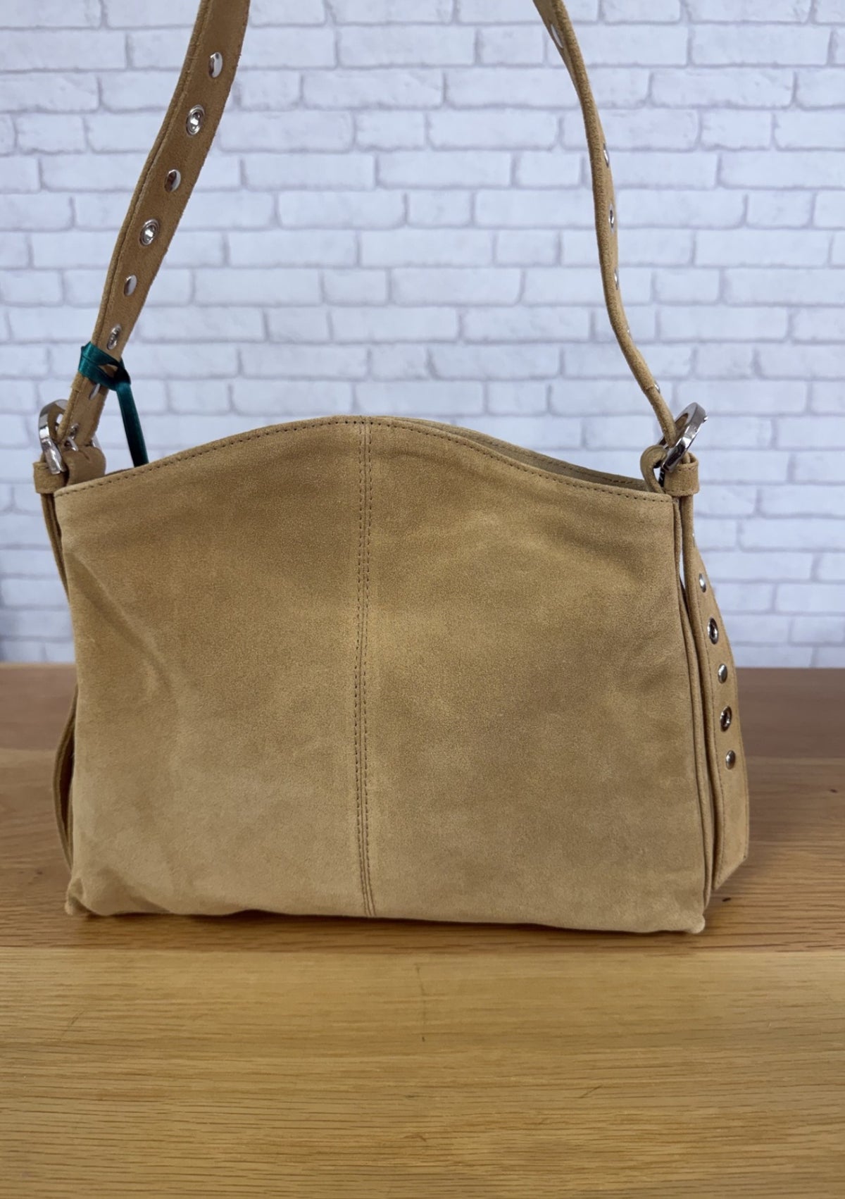 ZFran Baby Suede Bag - Camello