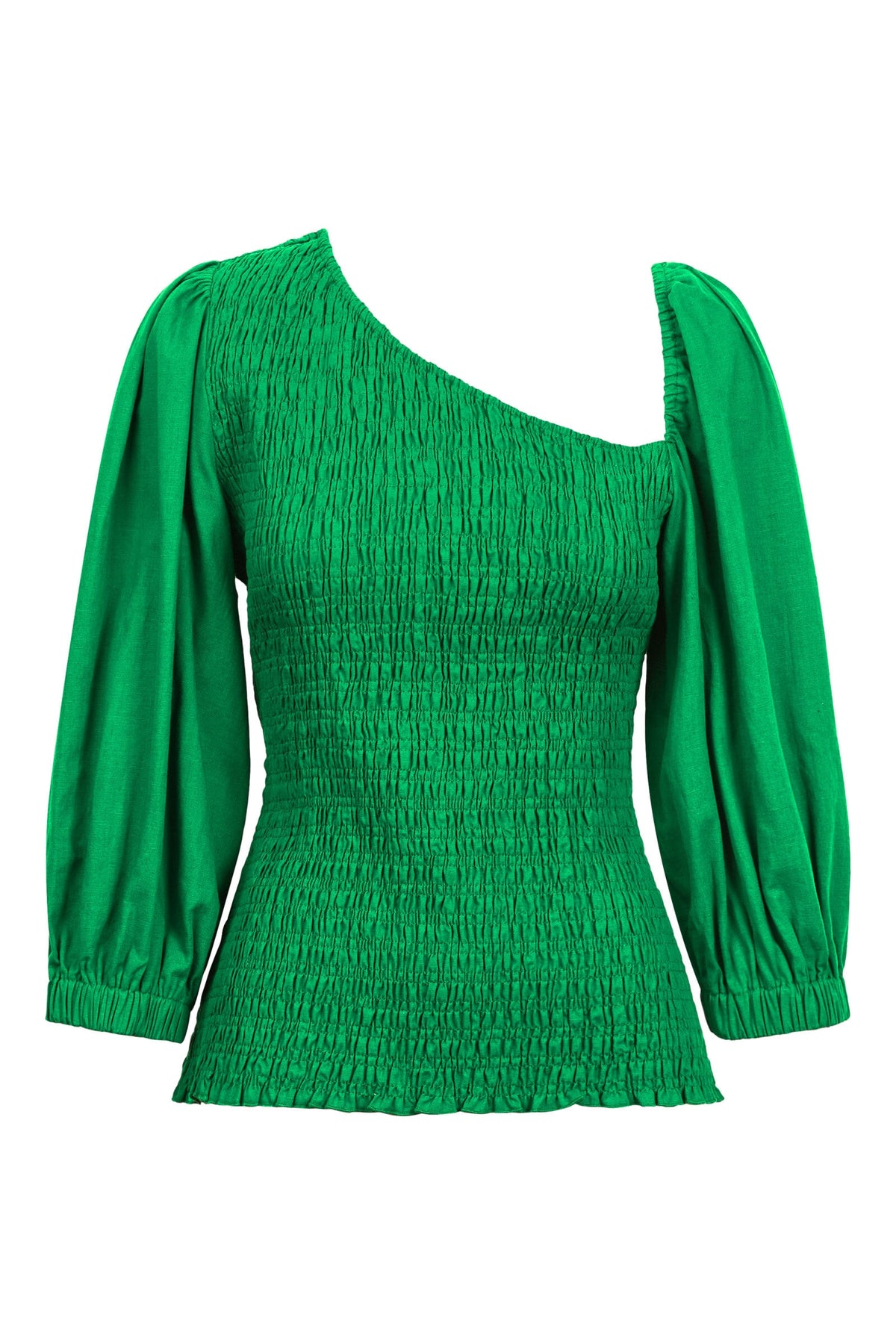 Isle of Mine CLEARANCE Panorama Shirred Top - Meadow