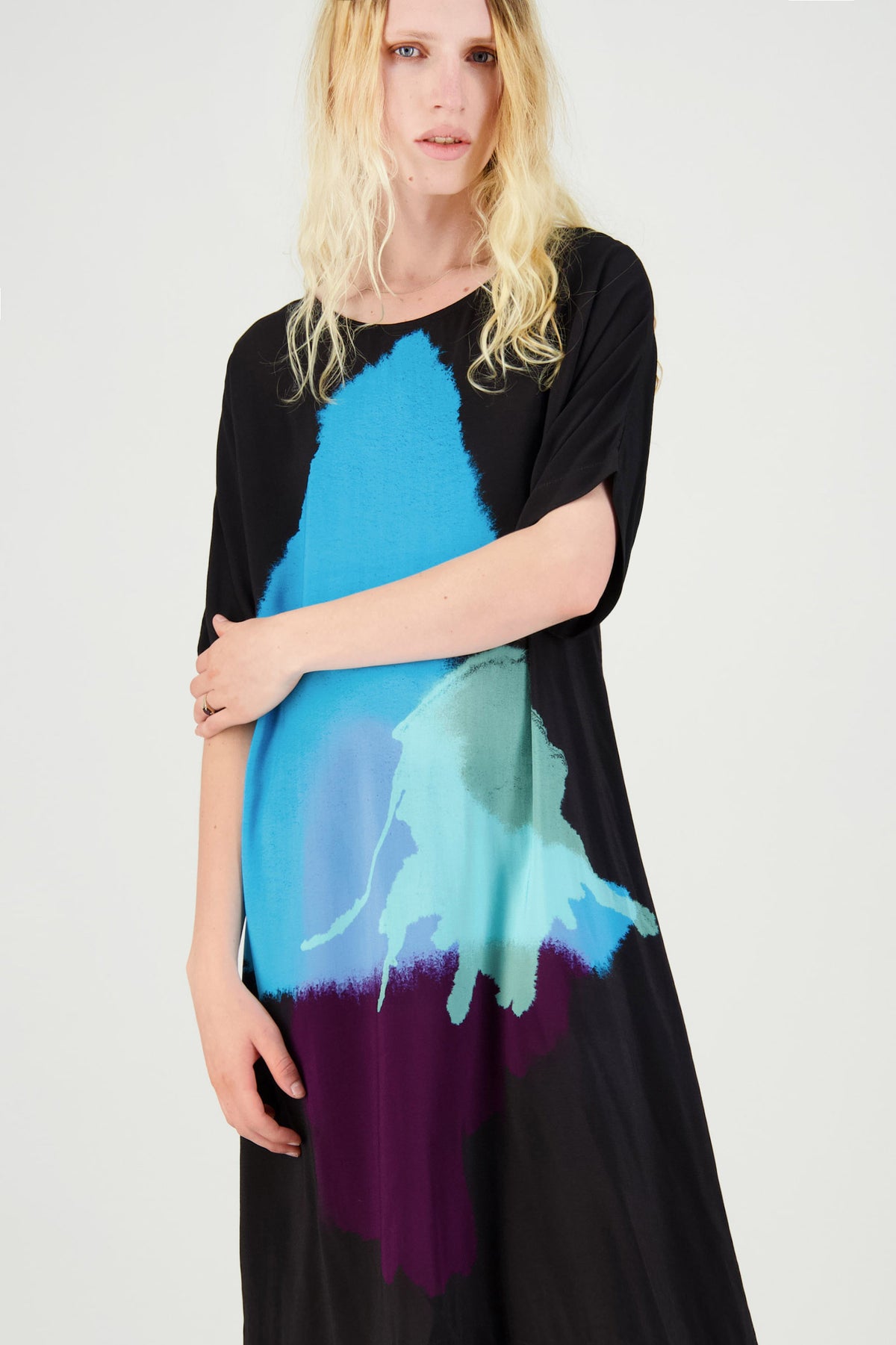 Jason Lingard CLEARANCE Exo Dress - Inky Print