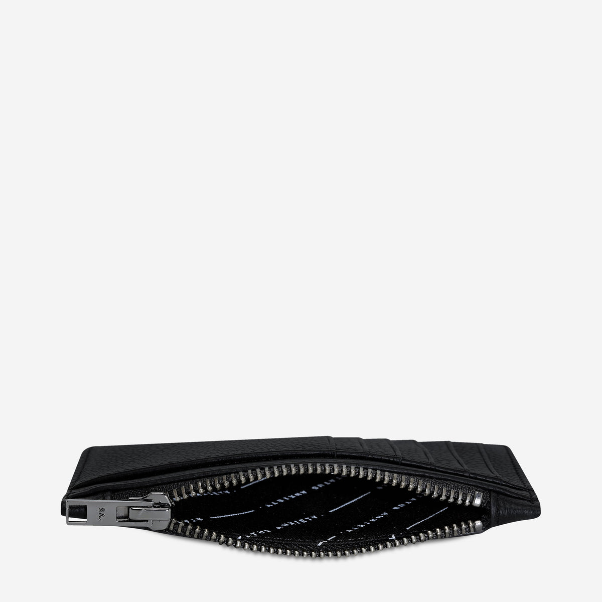 Status Anxiety Avoiding Things Wallet - Black