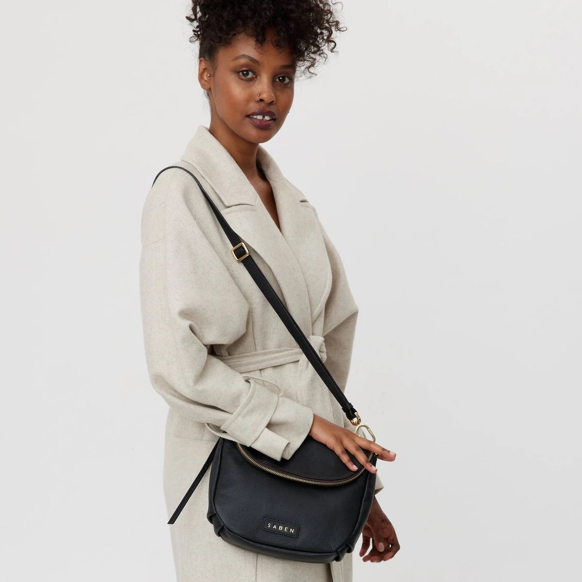 Saben Fifi Crossbody Bag - Black