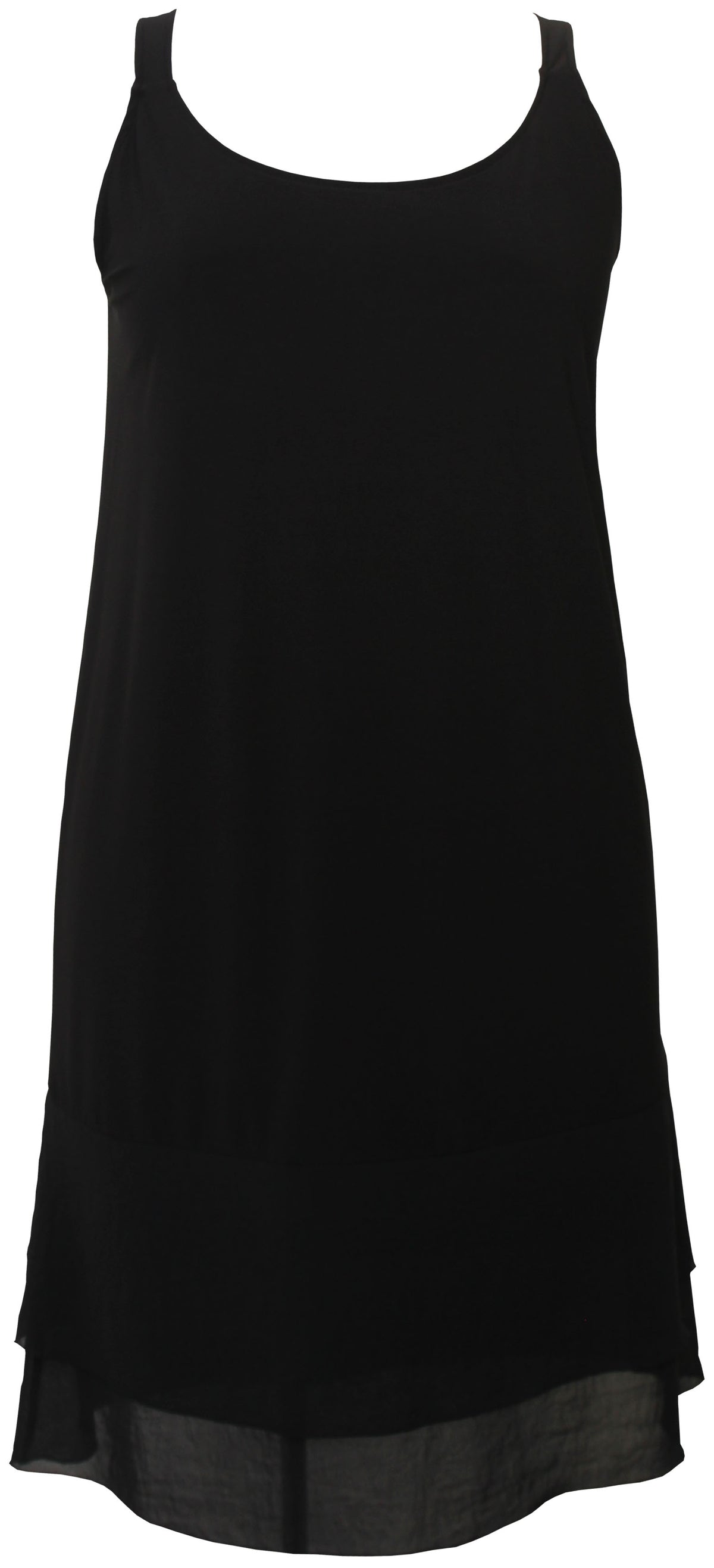 Cashews CLEARANCE Frill Slip - Black