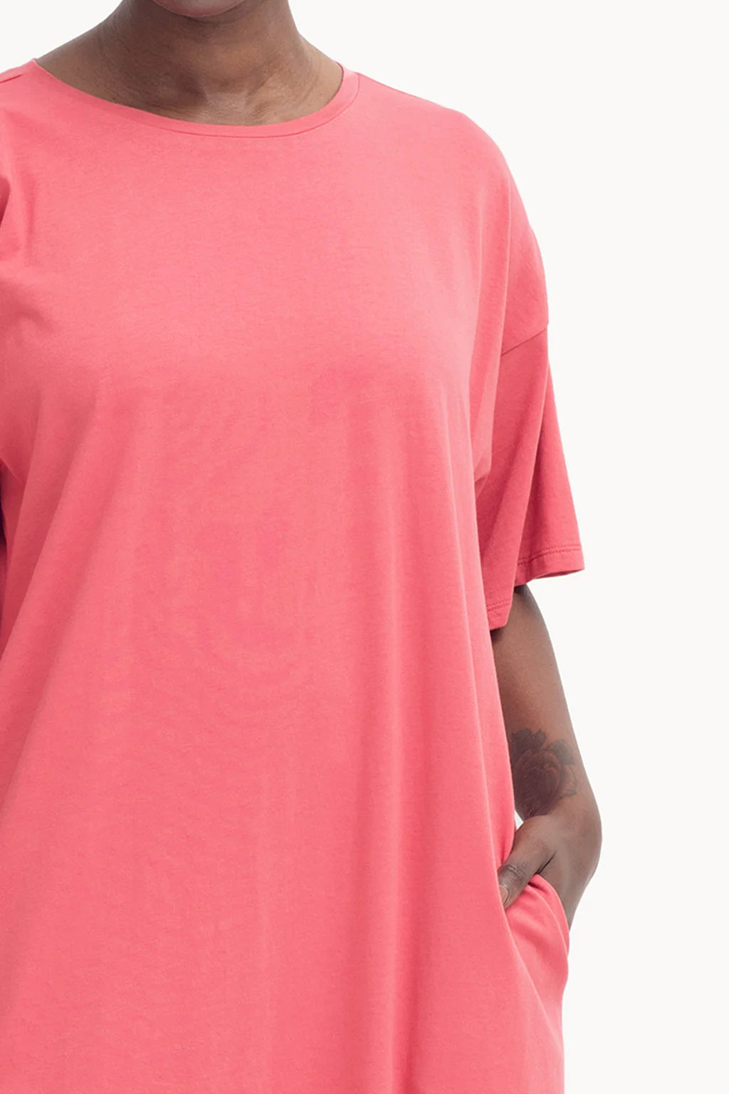 Elk CLEARANCE Kovaa T Shirt Dress - Desert Rose