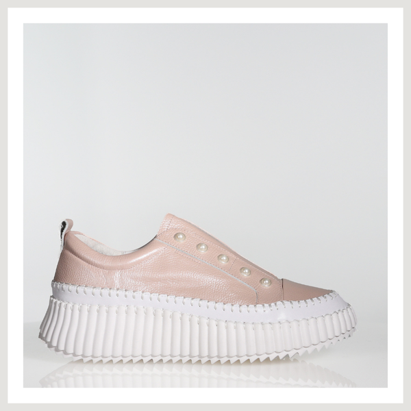 Pearlzie Sneaker - Pink Pearl