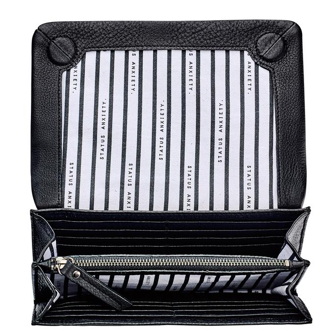 Status Anxiety Remnant Wallet - Black