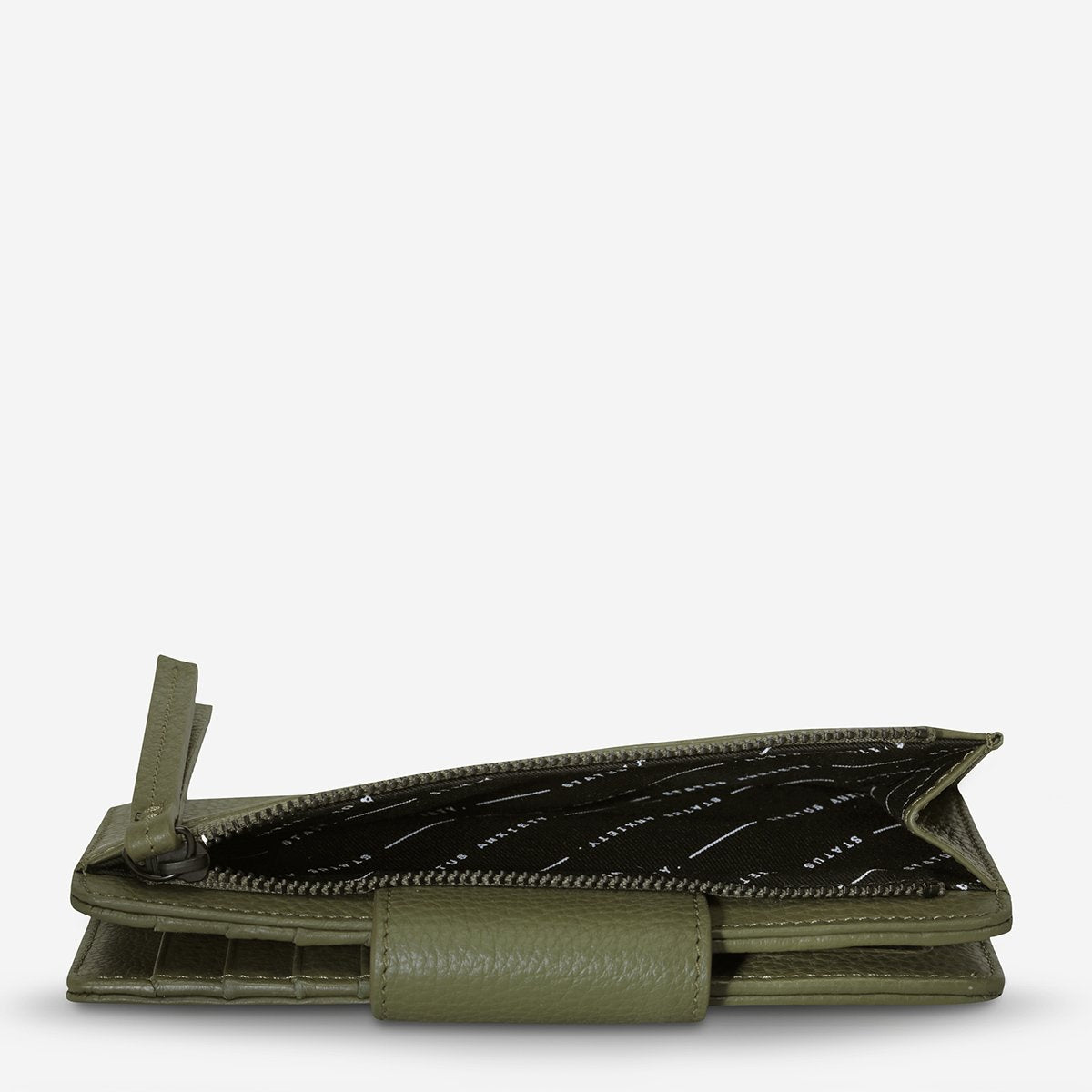 Status Anxiety Ruins Wallet - Khaki
