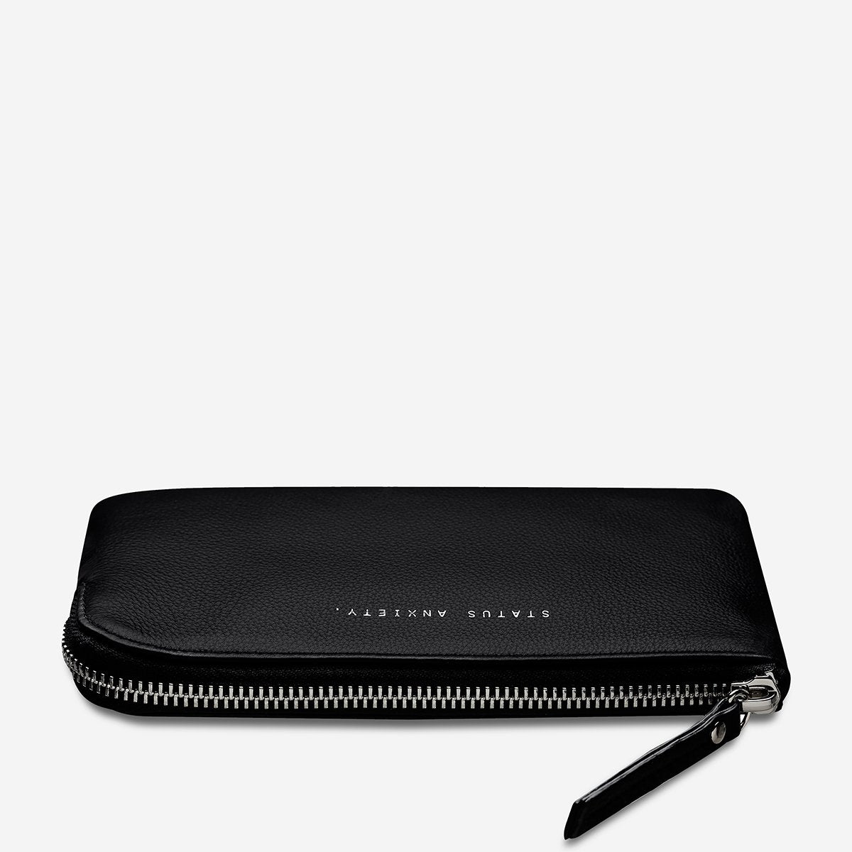 Status Anxiety Smoke and Mirrors Pouch Wallet - Black