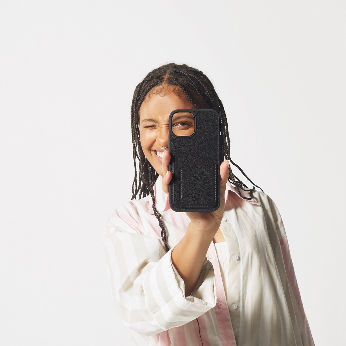 Status Anxiety Who's Who Phone Case - Black