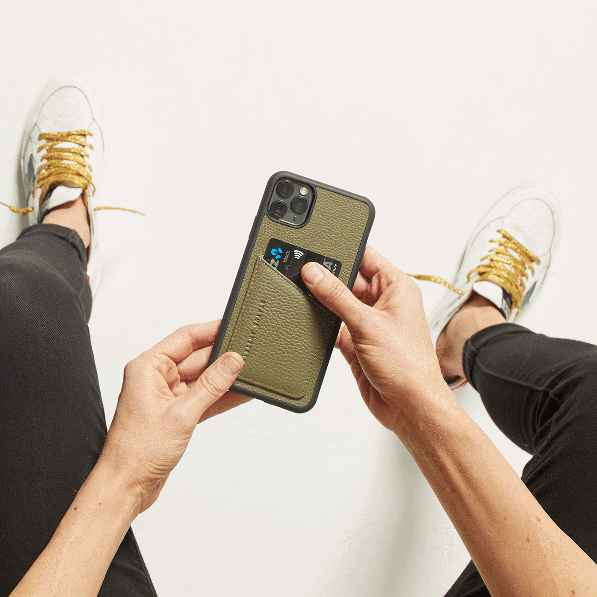 Status Anxiety Who's Who Phone Case - Black